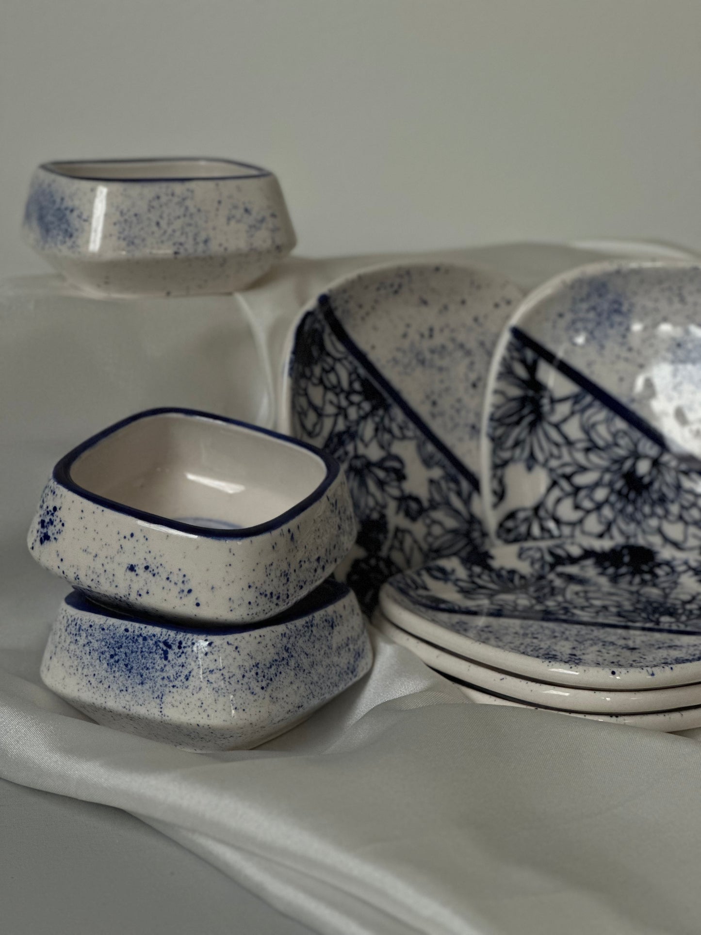 Tiny Blue Bowl (Négyzet)