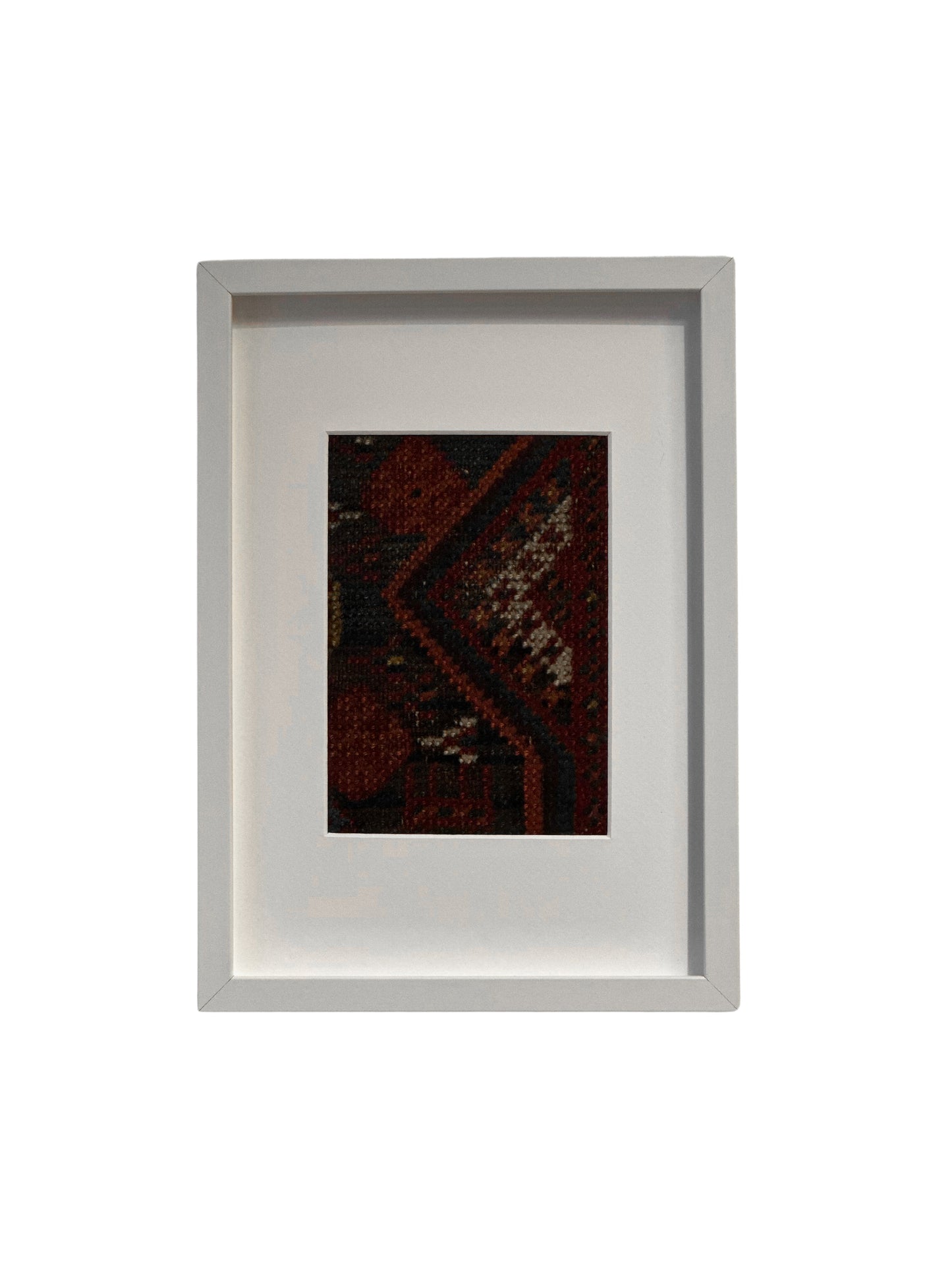 Vintage Ghashghaie Kilim Fa Keretben 01 | 21x30cm